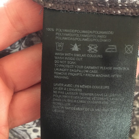 Mexx tank top blouse grey print medium - Picture 5 of 5